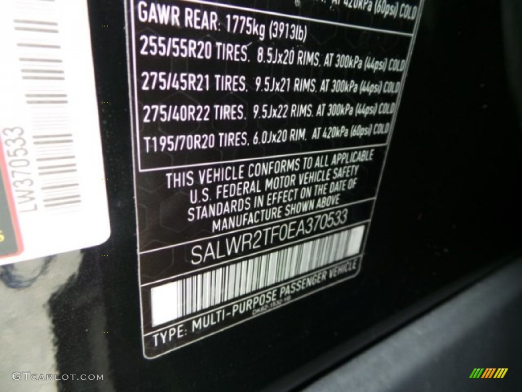 2014 Range Rover Sport Supercharged - Santorini Black Metallic / Ebony/Lunar/Ebony photo #65