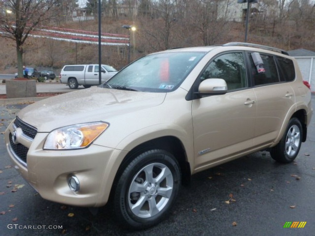 Sandy Beach Metallic 2010 Toyota RAV4 Limited 4WD Exterior Photo #100349339