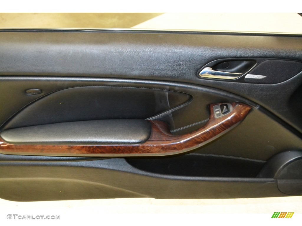 2002 3 Series 330i Coupe - Titanium Silver Metallic / Black photo #17