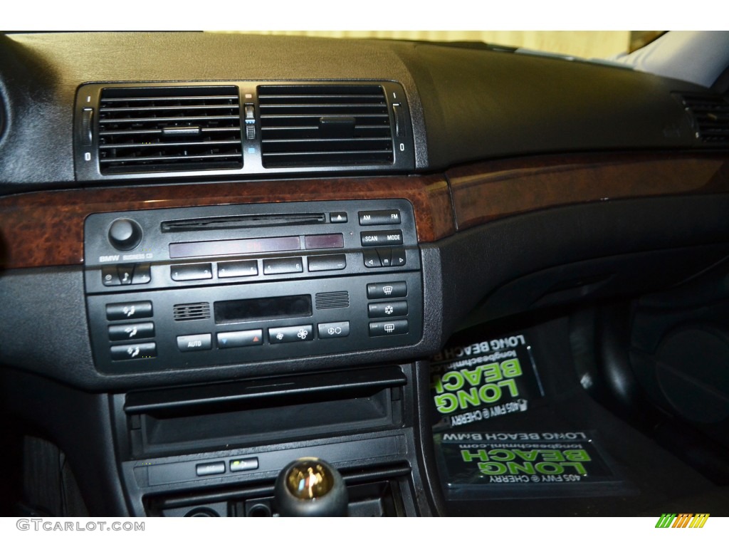 2002 3 Series 330i Coupe - Titanium Silver Metallic / Black photo #19