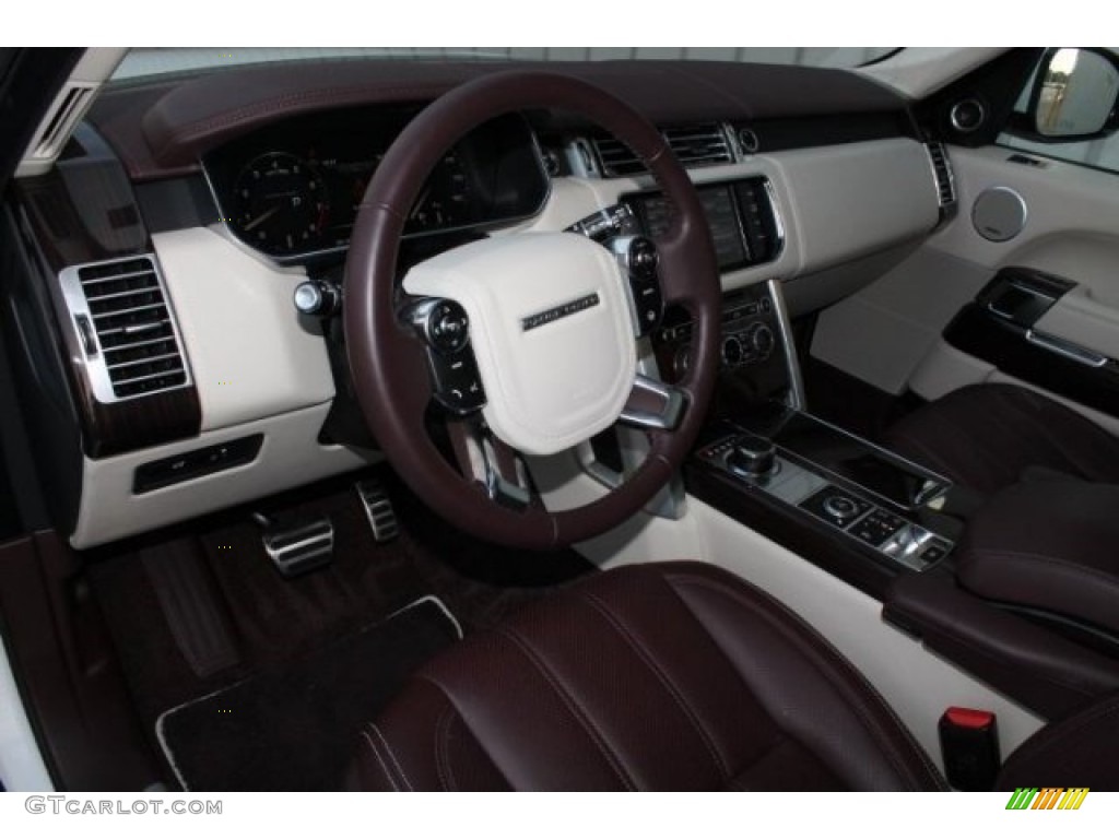 Ivory/Brouge Interior 2014 Land Rover Range Rover Autobiography Photo #100351136