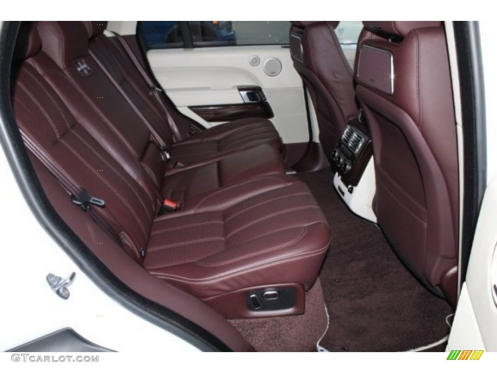 2014 Land Rover Range Rover Autobiography Rear Seat Photo #100351538