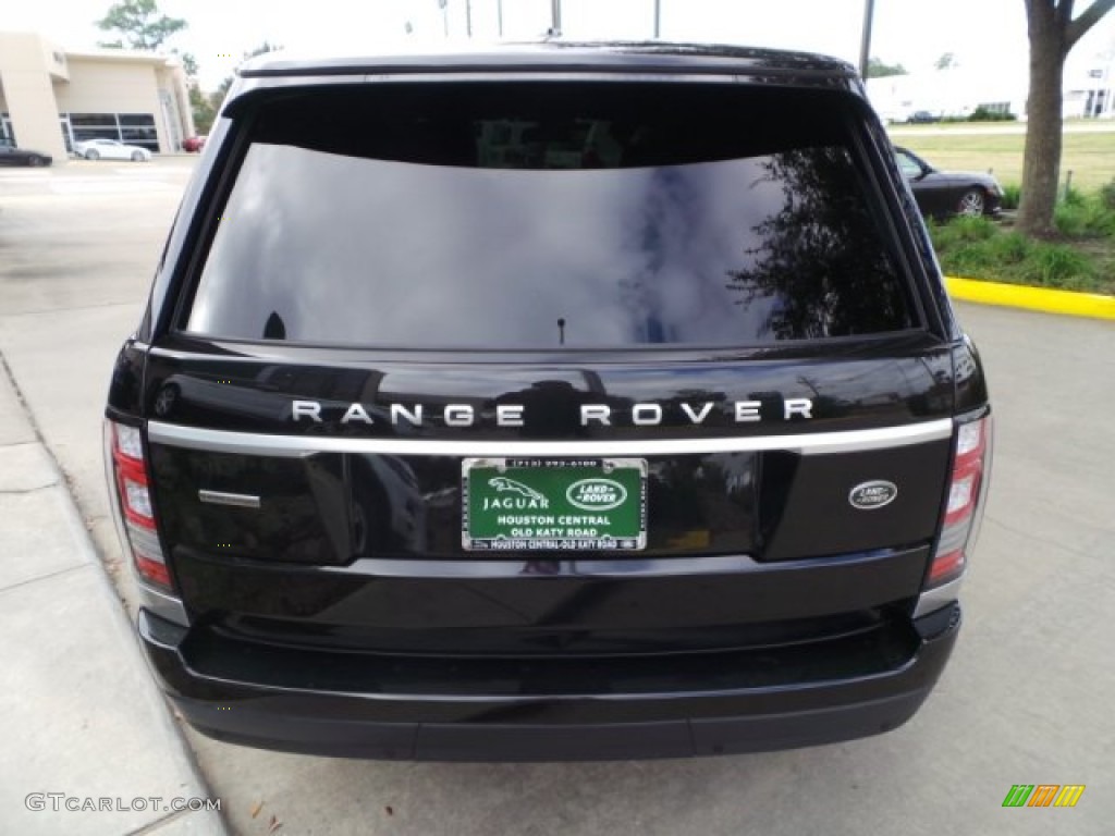 2014 Range Rover Supercharged - Barolo Black Metallic / Ebony/Ebony photo #10