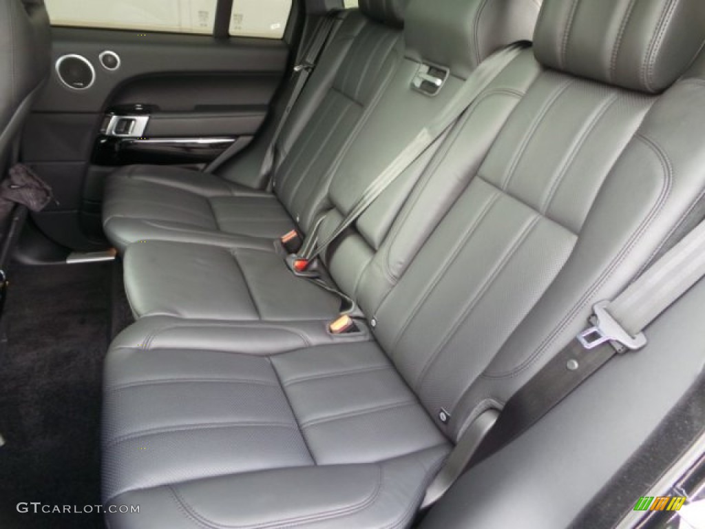 2014 Land Rover Range Rover Supercharged Rear Seat Photo #100353041