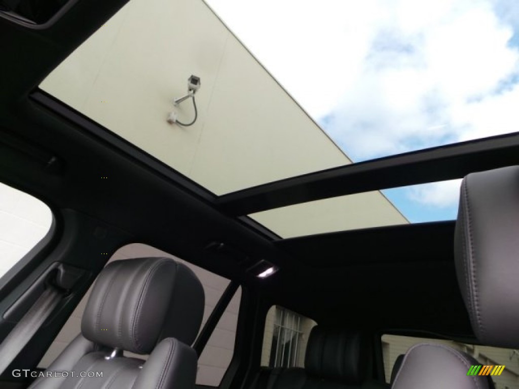 2014 Range Rover Supercharged - Barolo Black Metallic / Ebony/Ebony photo #50