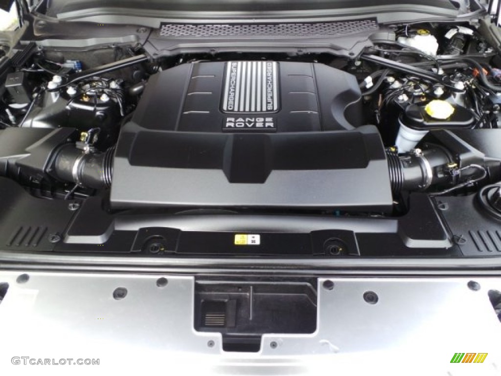 2014 Land Rover Range Rover Supercharged 5.0 Liter Supercharged DOHC 32-Valve VVT V8 Engine Photo #100353392