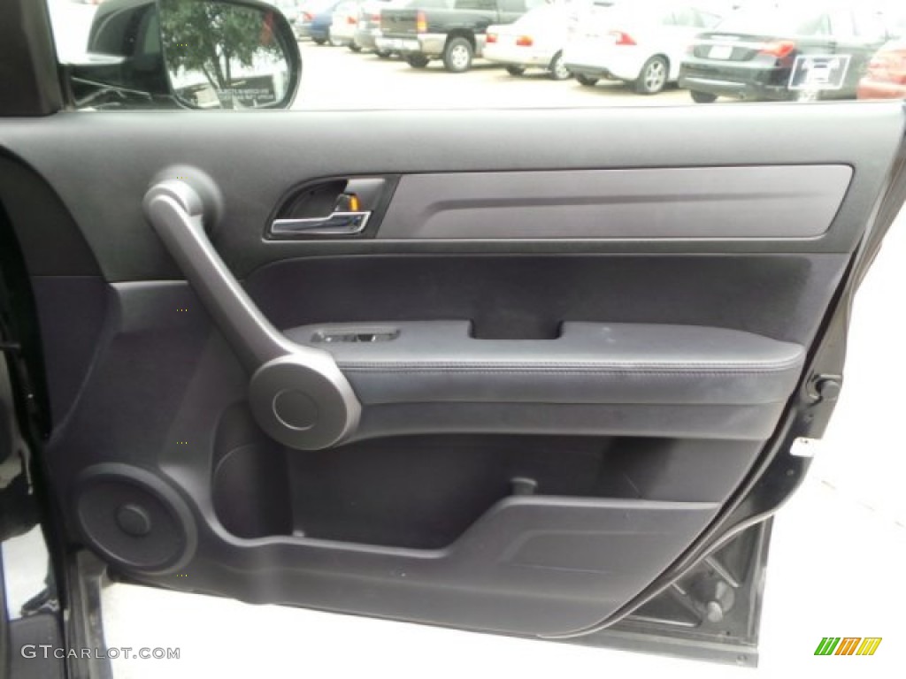 2009 CR-V EX-L - Crystal Black Pearl / Black photo #24