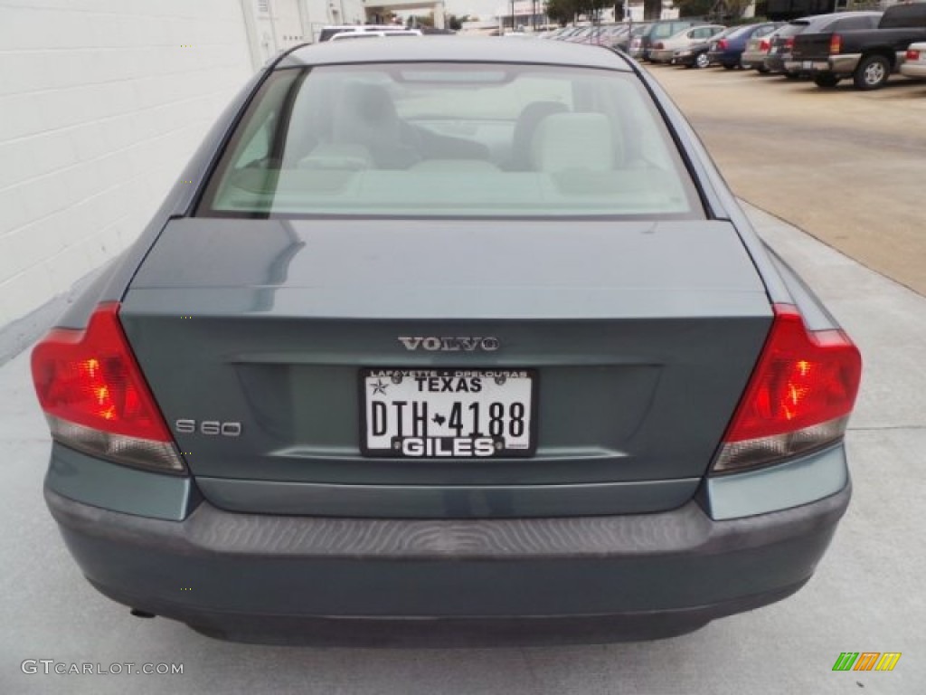 2004 S60 2.4 - Platinum Green Metallic / Beige/Light Sand photo #4