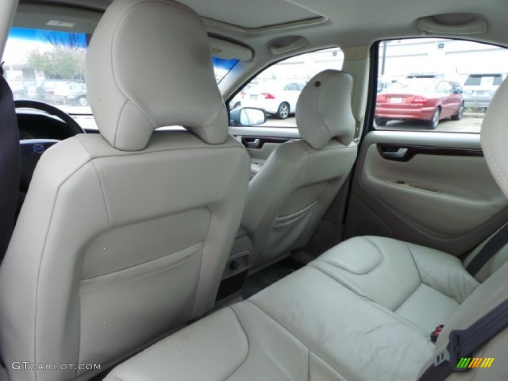 2004 S60 2.4 - Platinum Green Metallic / Beige/Light Sand photo #23