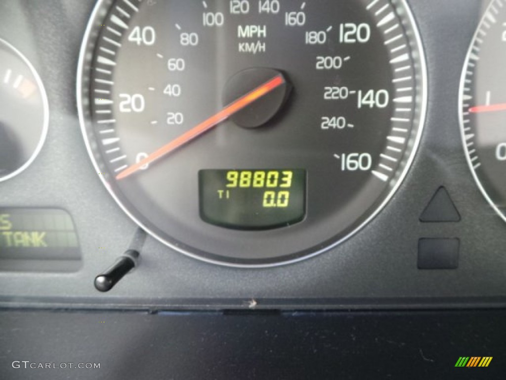 2004 S60 2.4 - Platinum Green Metallic / Beige/Light Sand photo #33
