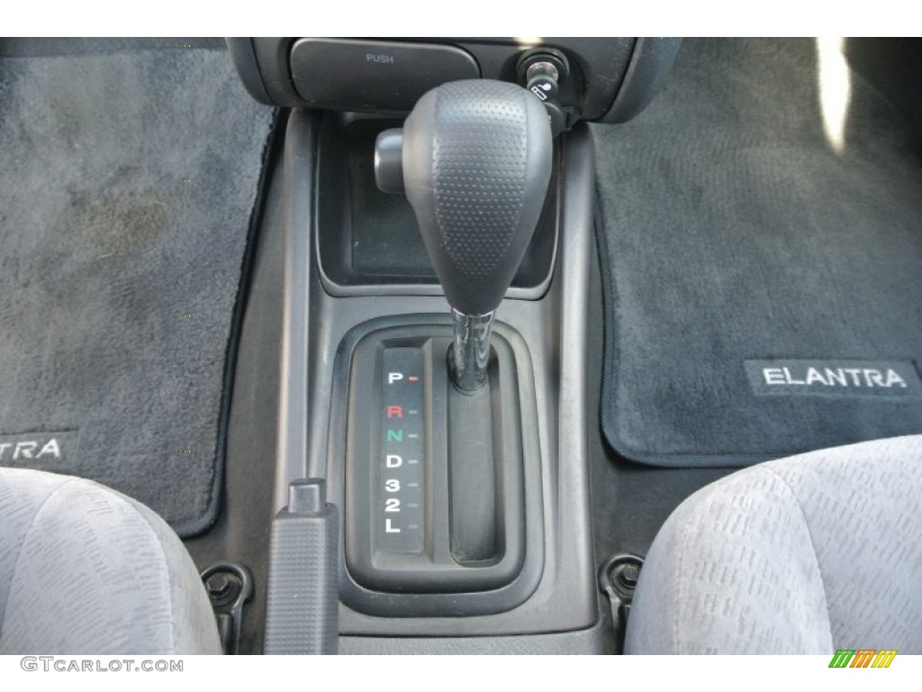 2006 Elantra GLS Sedan - Sterling Silver / Gray photo #13