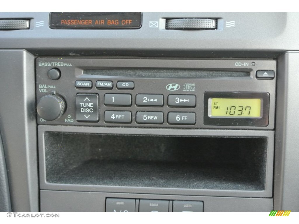 2006 Elantra GLS Sedan - Sterling Silver / Gray photo #15