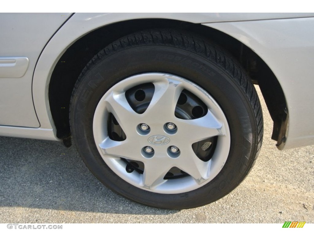 2006 Elantra GLS Sedan - Sterling Silver / Gray photo #26