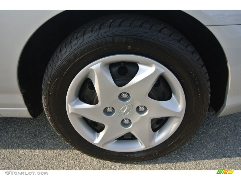 2006 Elantra GLS Sedan - Sterling Silver / Gray photo #28