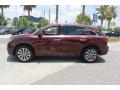 Dark Cherry Pearl 2015 Acura MDX Technology Exterior