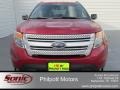2015 Ruby Red Ford Explorer XLT  photo #8