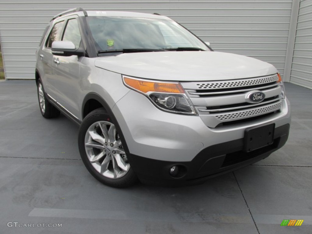 2015 Explorer Limited - Ingot Silver / Charcoal Black photo #1