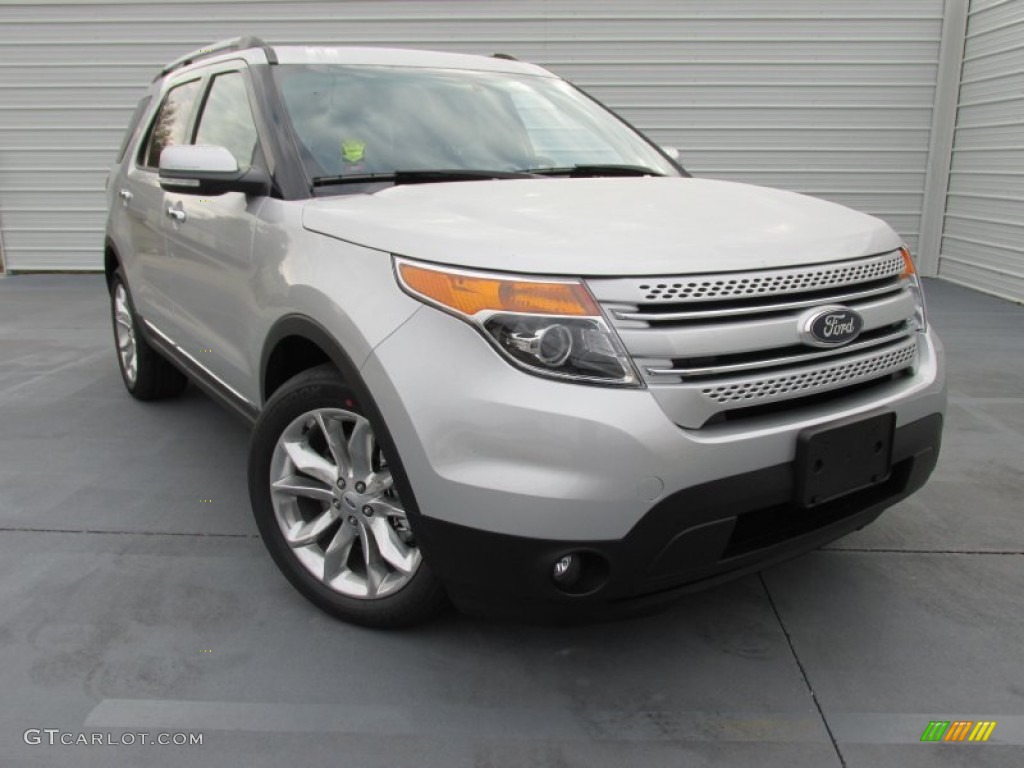 2015 Explorer Limited - Ingot Silver / Charcoal Black photo #2