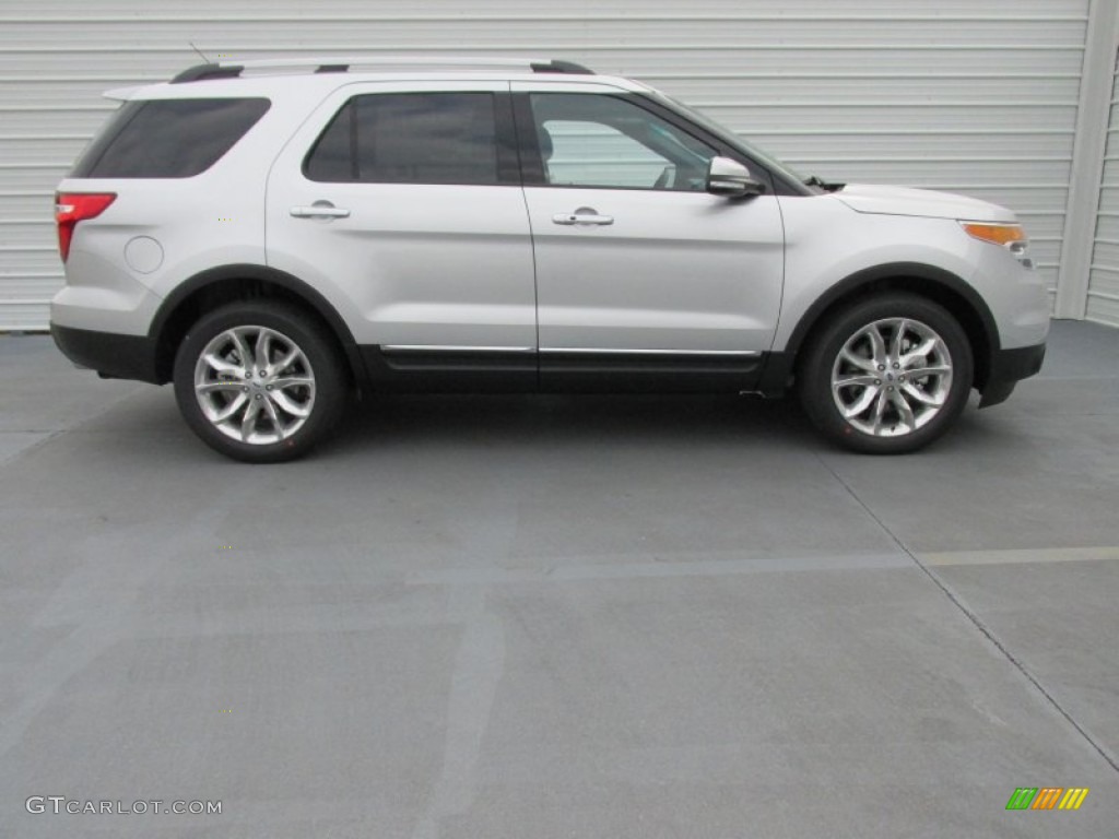 2015 Explorer Limited - Ingot Silver / Charcoal Black photo #3