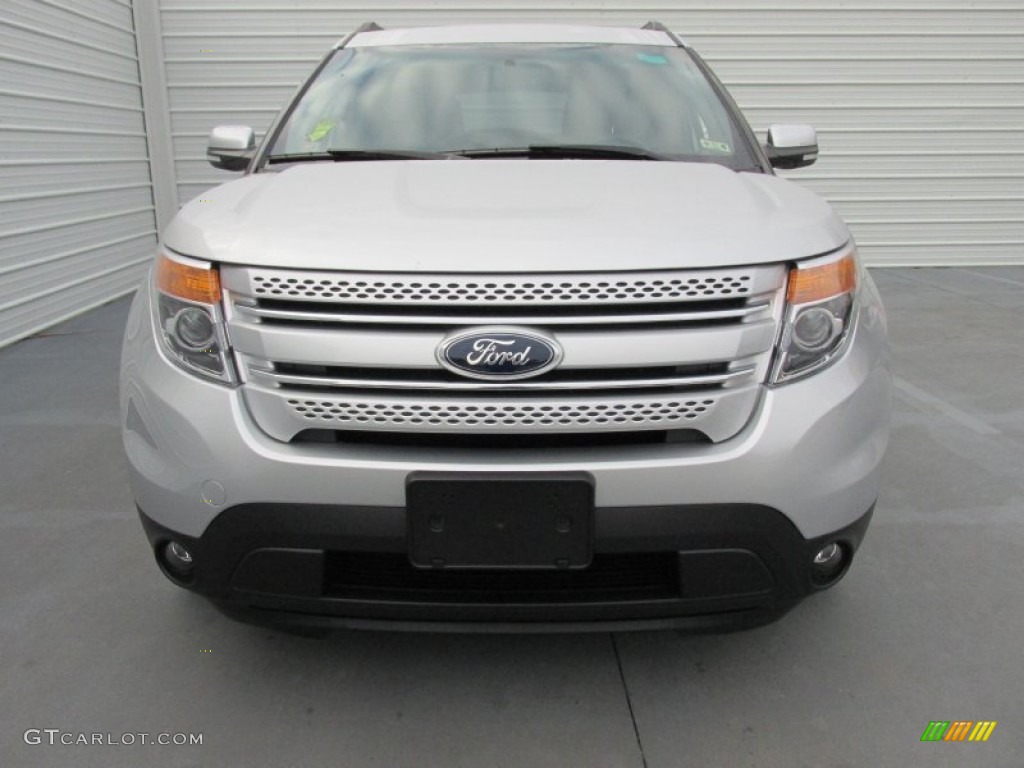 2015 Explorer Limited - Ingot Silver / Charcoal Black photo #8