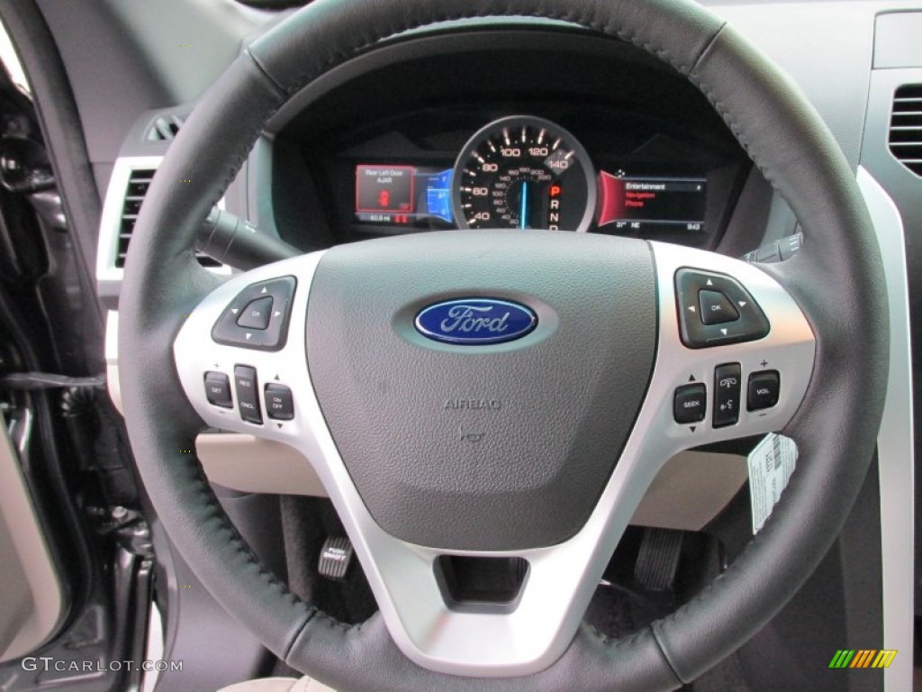 2015 Explorer XLT - Magnetic / Medium Light Stone photo #32