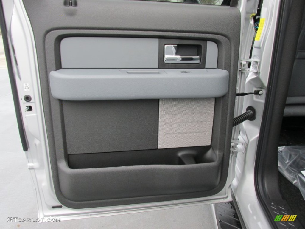 2014 F150 XLT SuperCrew - Ingot Silver / Steel Grey photo #21