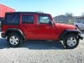 Firecracker Red - Wrangler Unlimited Sport S 4x4 Photo No. 7