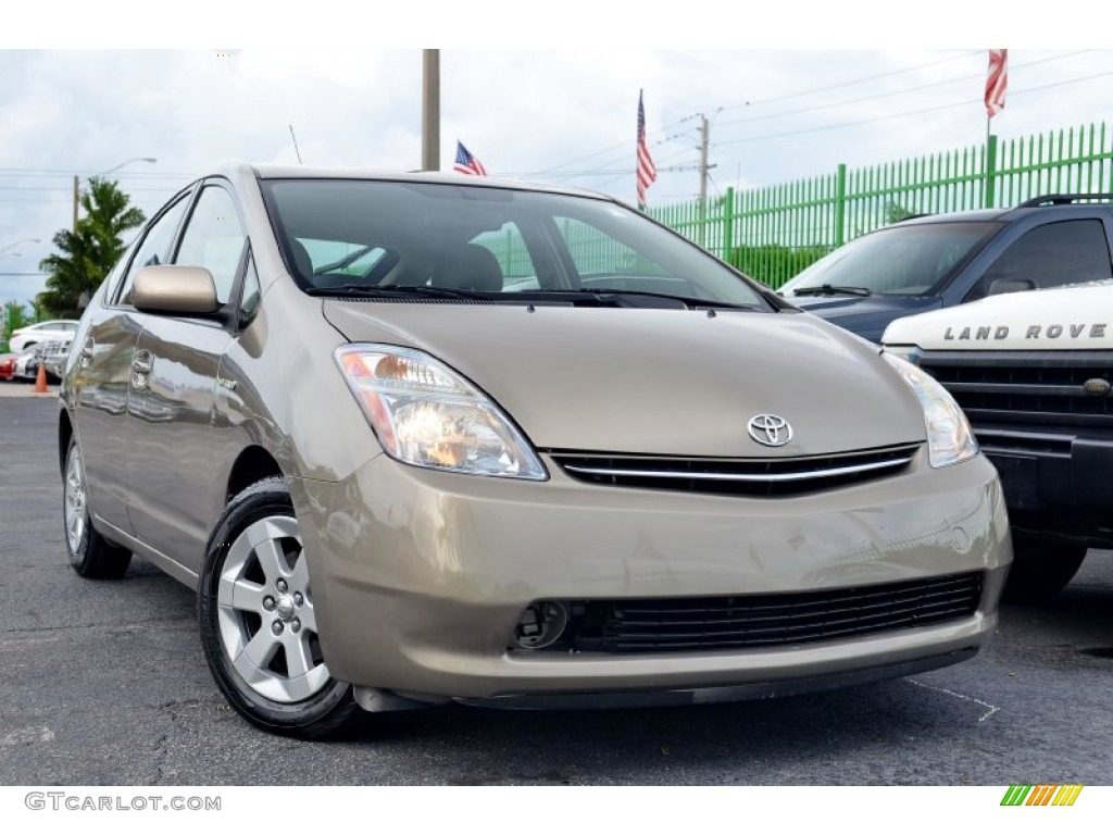 2007 Prius Hybrid Touring - Driftwood Pearl / Bisque Beige photo #1