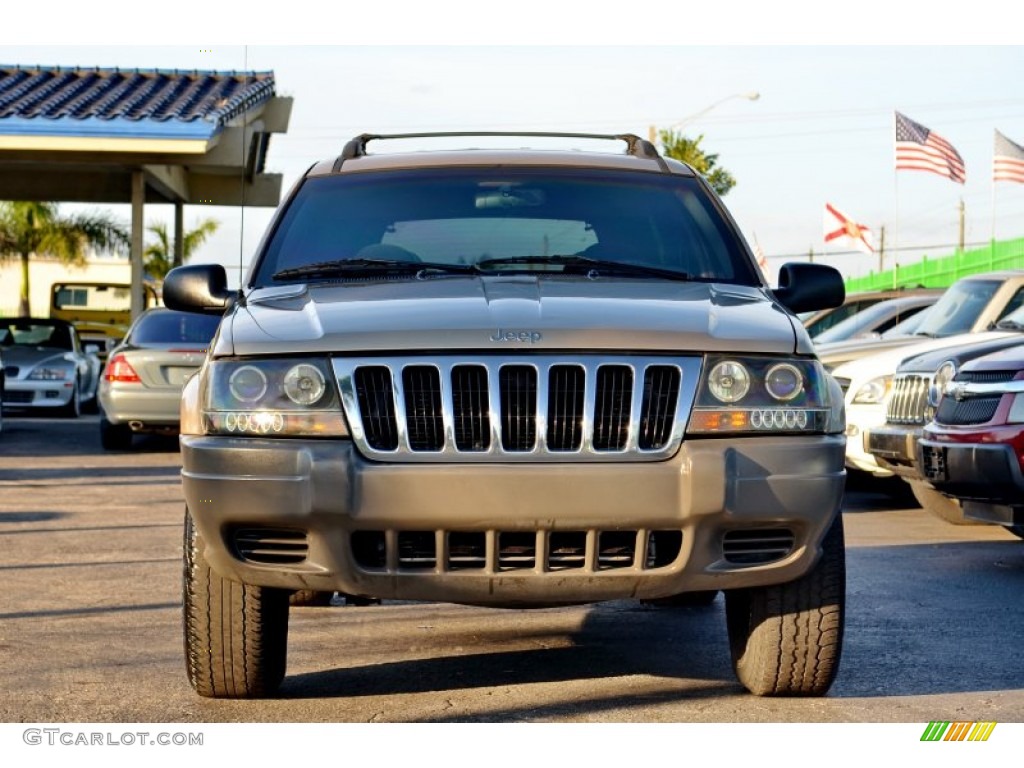 2000 Grand Cherokee Laredo - Champagne Pearlcoat / Camel photo #5