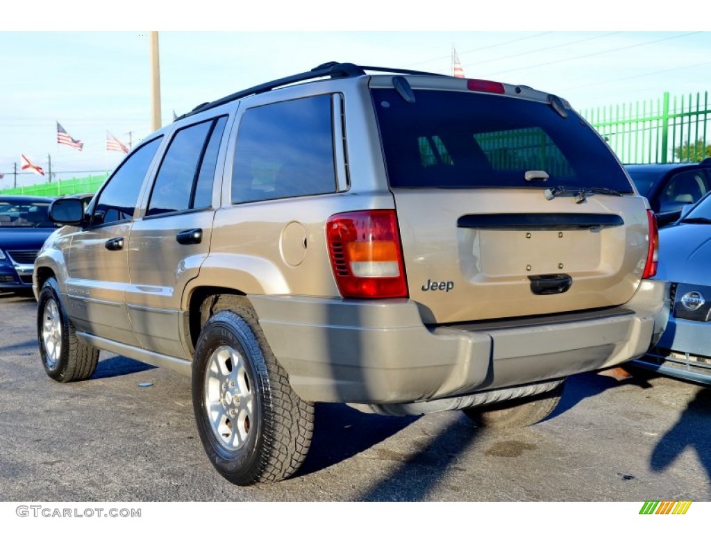 2000 Grand Cherokee Laredo - Champagne Pearlcoat / Camel photo #53