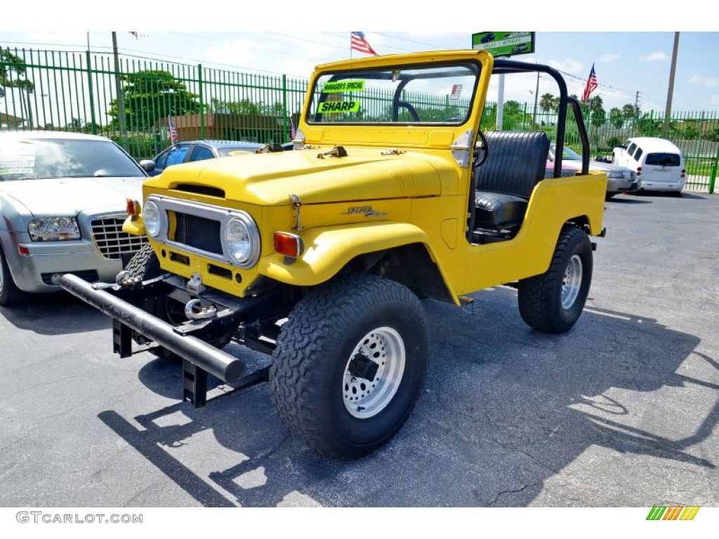 1976 Land Cruiser FJ40 - Yellow / Black photo #4