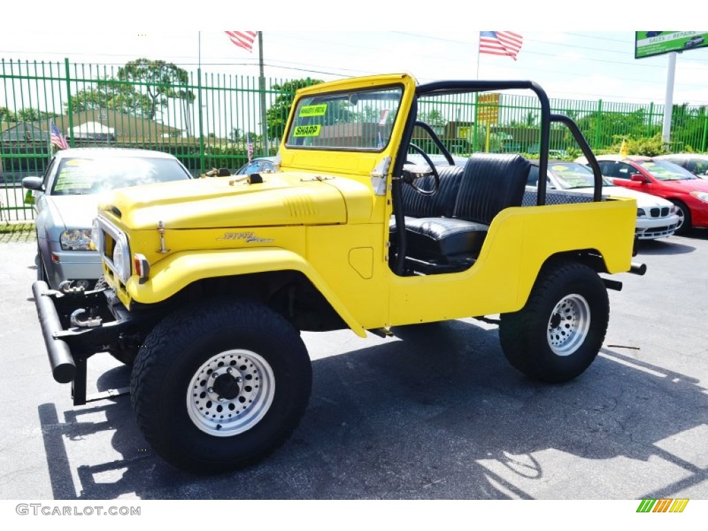 1976 Land Cruiser FJ40 - Yellow / Black photo #6