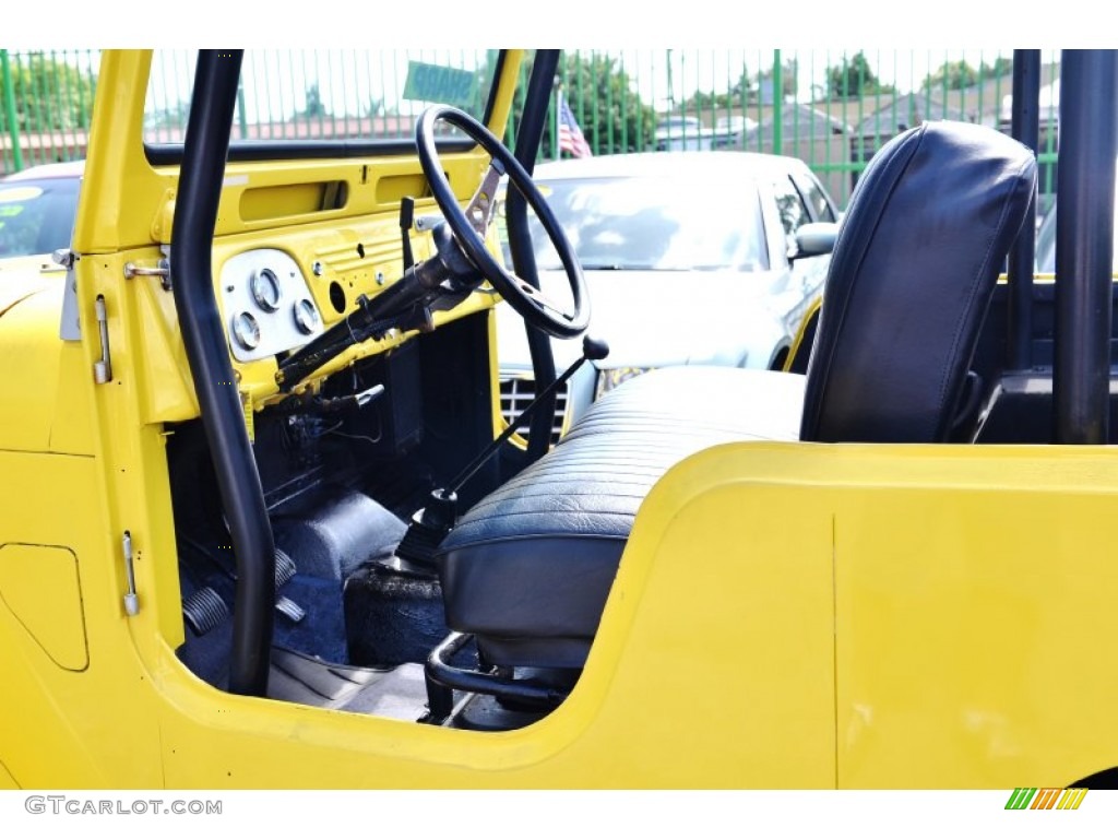 1976 Land Cruiser FJ40 - Yellow / Black photo #13