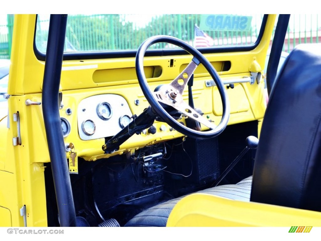 1976 Land Cruiser FJ40 - Yellow / Black photo #14