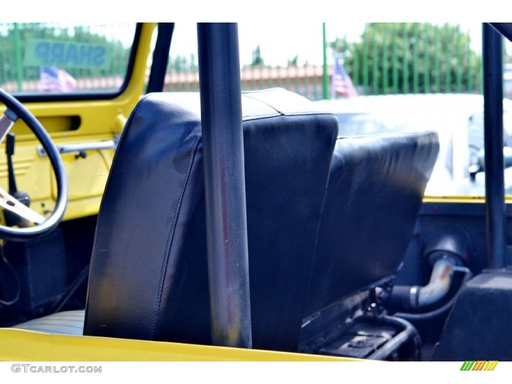 1976 Land Cruiser FJ40 - Yellow / Black photo #15