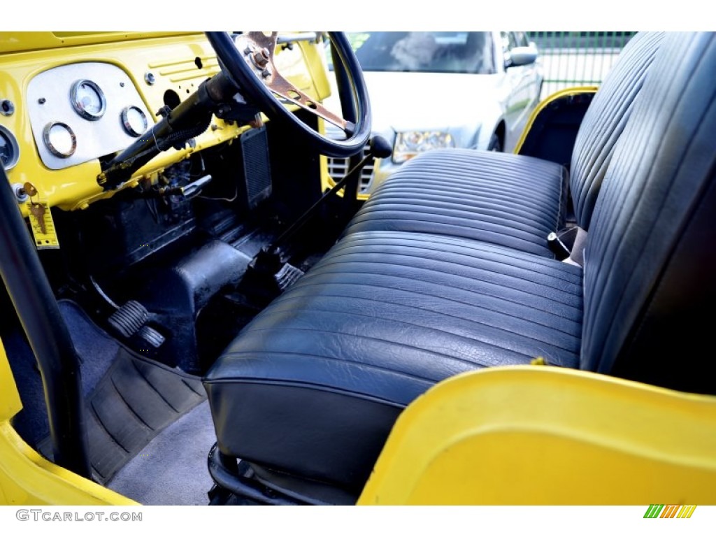 1976 Land Cruiser FJ40 - Yellow / Black photo #30