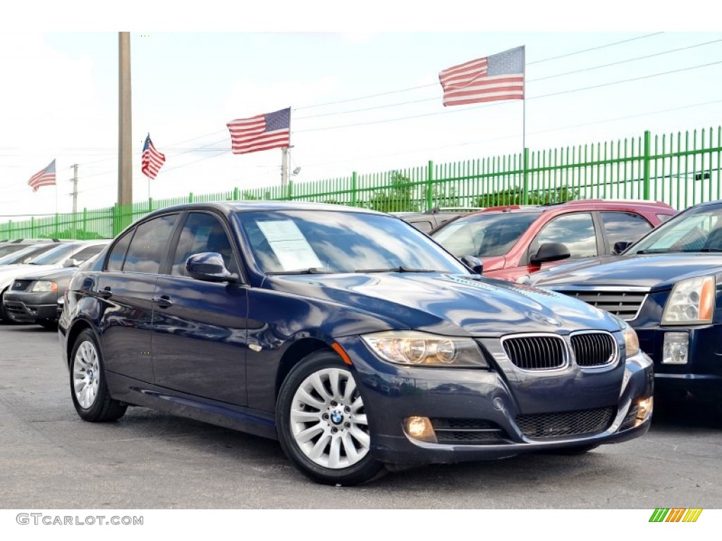 Monaco Blue Metallic 2009 BMW 3 Series 328i Sedan Exterior Photo #100369094