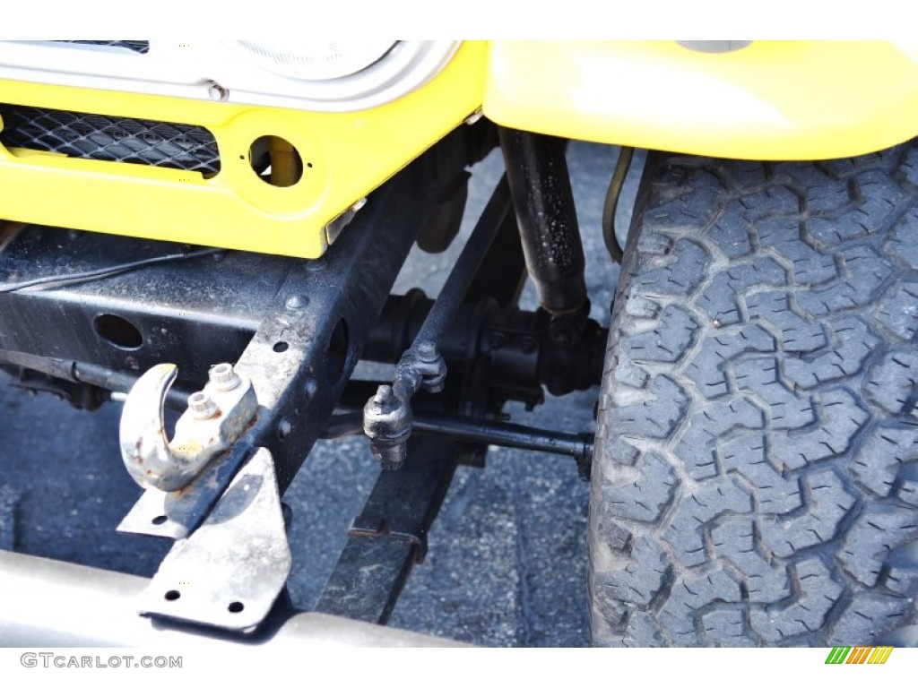1976 Land Cruiser FJ40 - Yellow / Black photo #45