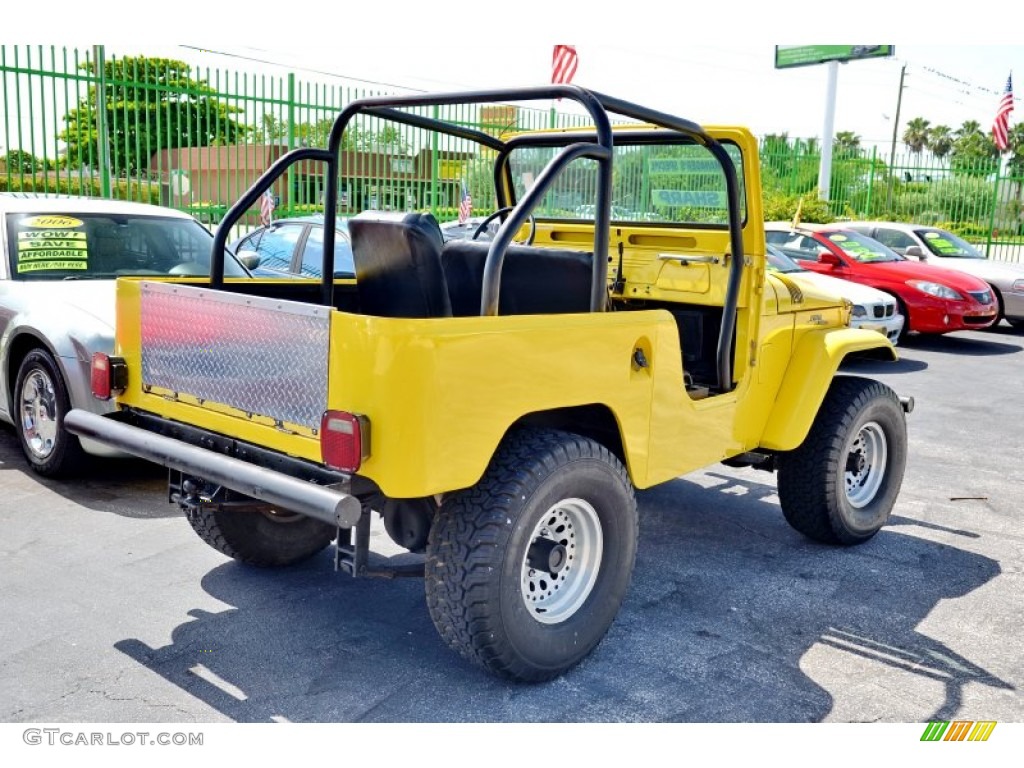 1976 Land Cruiser FJ40 - Yellow / Black photo #54