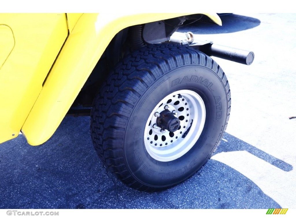 1976 Land Cruiser FJ40 - Yellow / Black photo #67