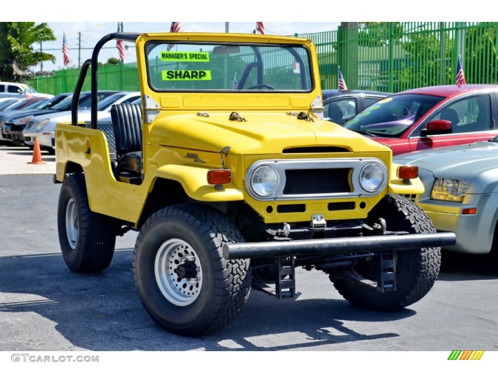 1976 Land Cruiser FJ40 - Yellow / Black photo #70