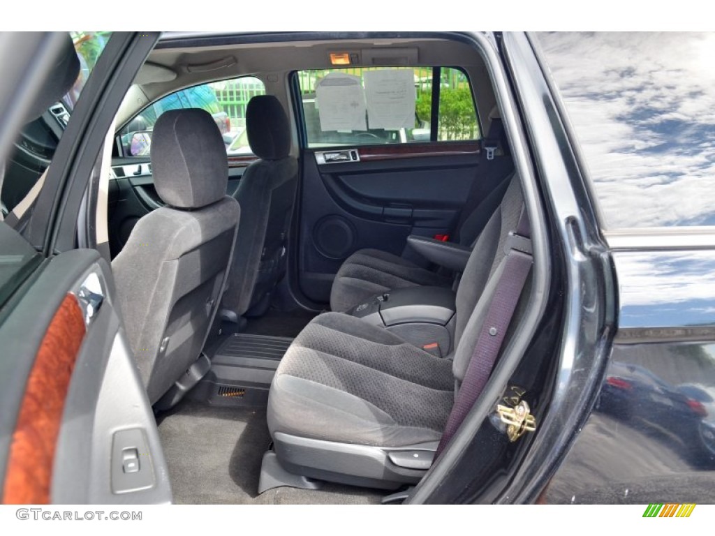 2005 Pacifica Touring - Brilliant Black / Dark Slate Gray photo #13