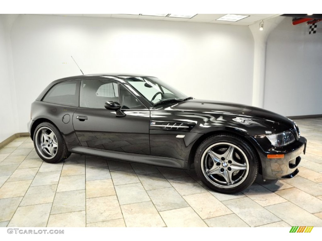 2002 M Coupe - Black Sapphire Metallic / Black photo #9