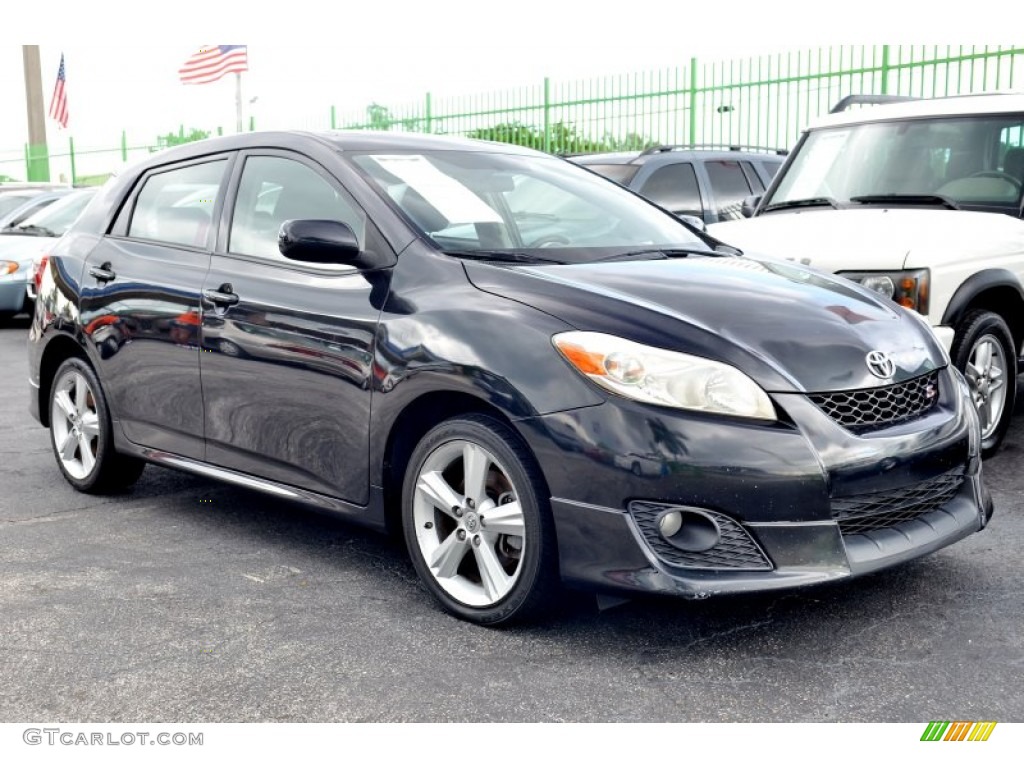 Black Sand Mica 2009 Toyota Matrix S Exterior Photo #100371141