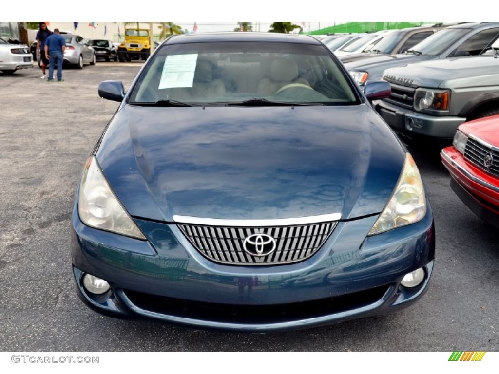 2006 Solara SLE V6 Coupe - Oceanus Blue Pearl / Ivory photo #2
