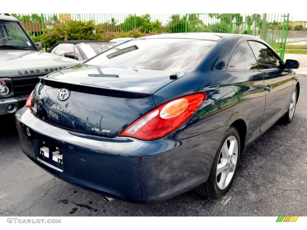 2006 Solara SLE V6 Coupe - Oceanus Blue Pearl / Ivory photo #10