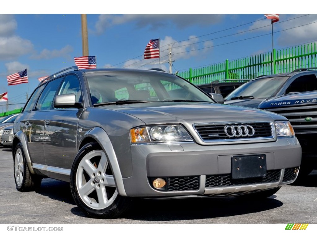 2004 Allroad 4.2 quattro Avant - Atlas Grey Metallic / Platinum/Saber Black photo #1