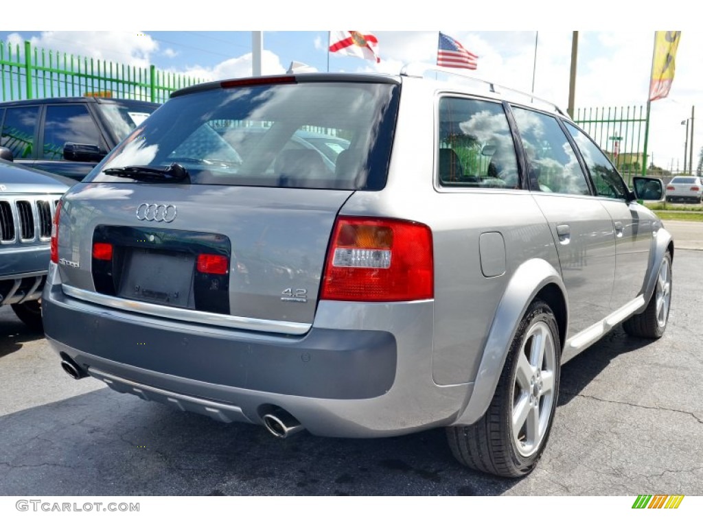 Atlas Grey Metallic 2004 Audi Allroad 4.2 quattro Avant Exterior Photo #100373220