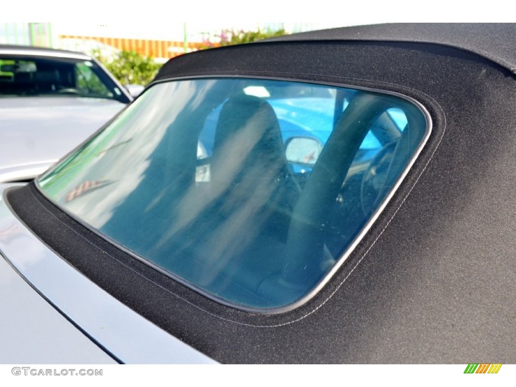2000 Z3 2.8 Roadster - Titanium Silver Metallic / Black photo #21