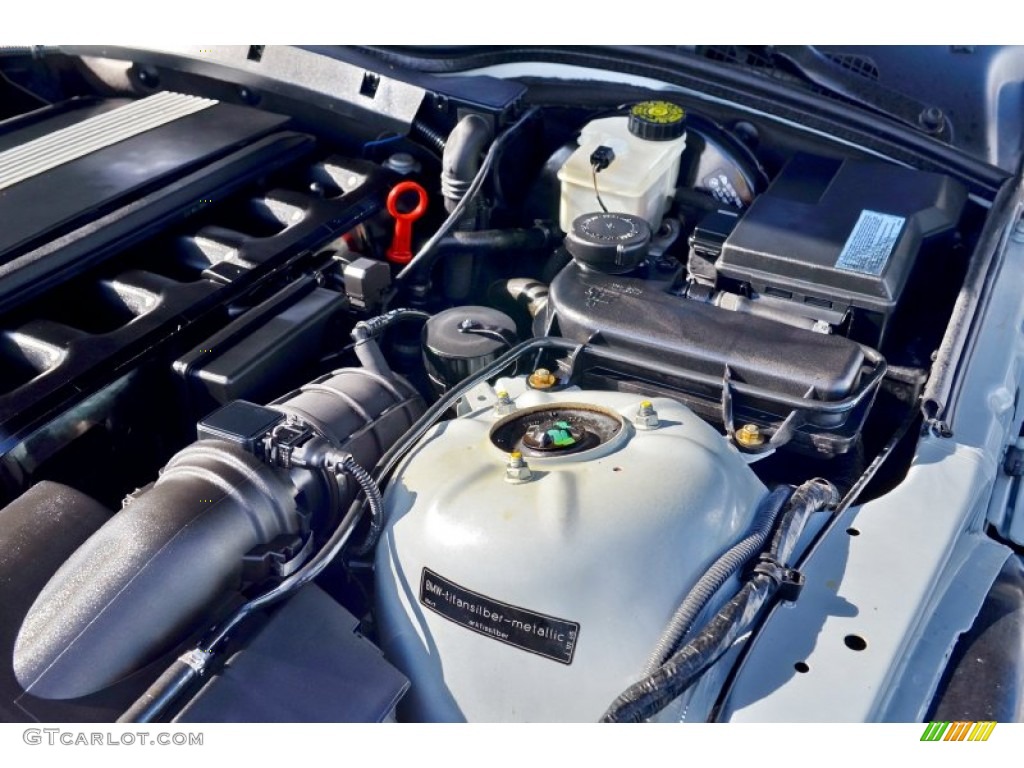 2000 Z3 2.8 Roadster - Titanium Silver Metallic / Black photo #39